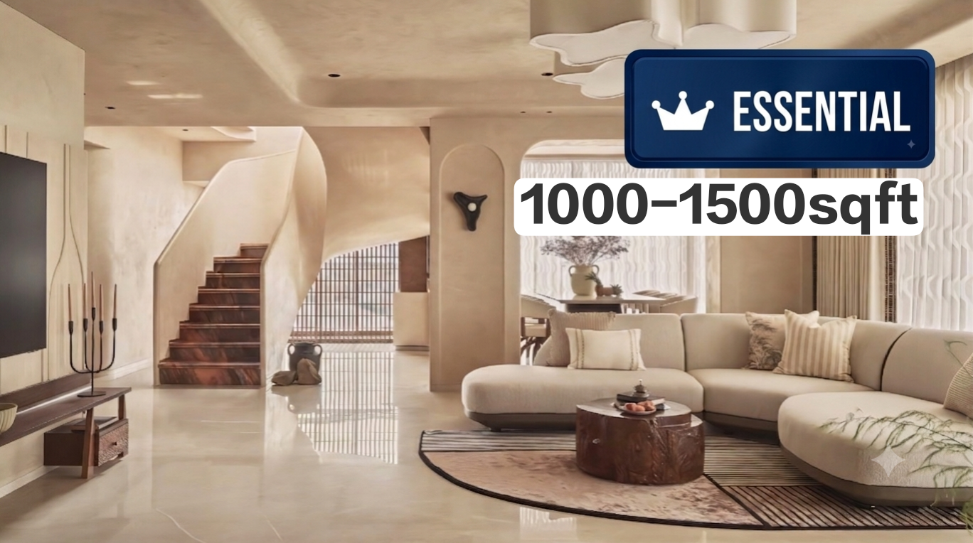 Vacant 3 BHK Duplex {1000-15000sqft} Essential