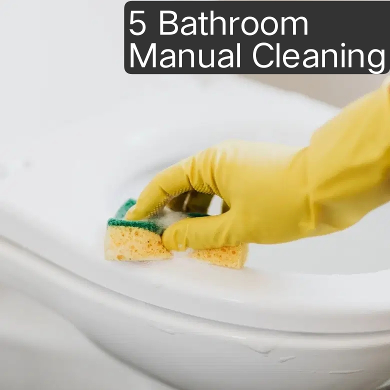 5 Bathrooms Manual Cleaning