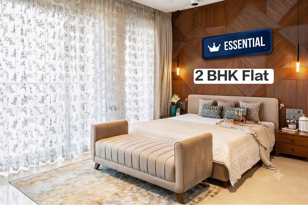 Vacant 2 BHK Flat Essential