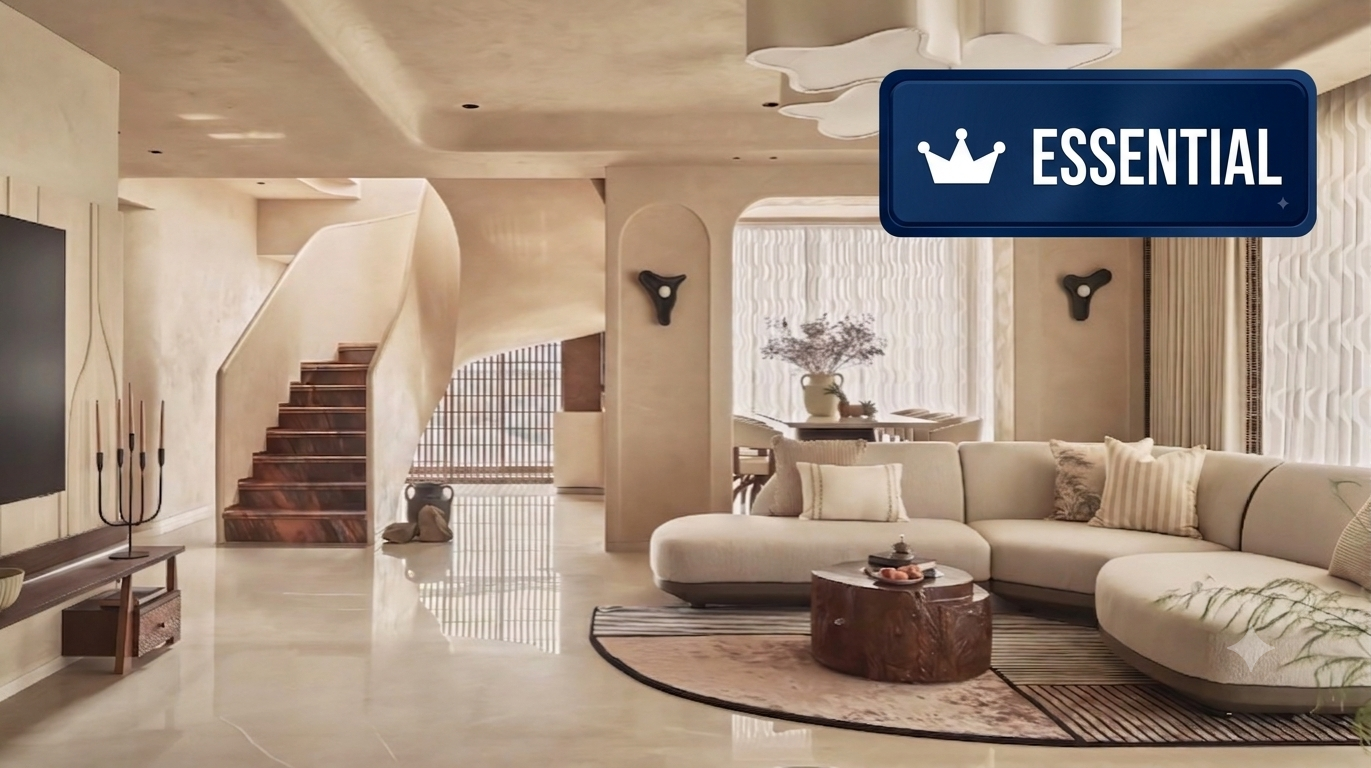 Vacant Single Flat (1RK) Essential