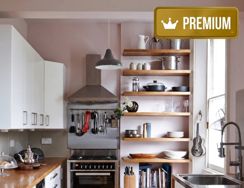 Occupied Kitchen Cleaning with Chimney